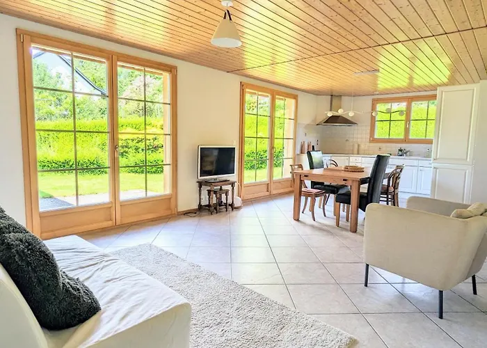 Sublime Et Calme 3,5p Terrasse Et Jardin Apartament *